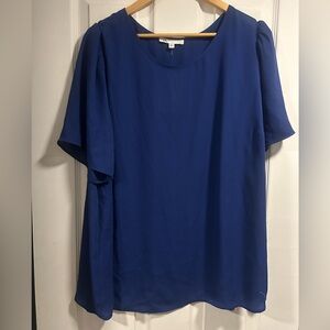 DR2 Royal Blue Women's Blouse